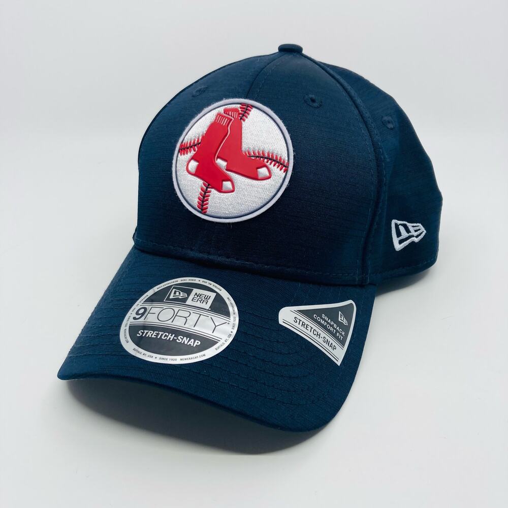 Boston Red Sox New Era Snapback Hat  9Forty Stretch Comfort Fit NWT